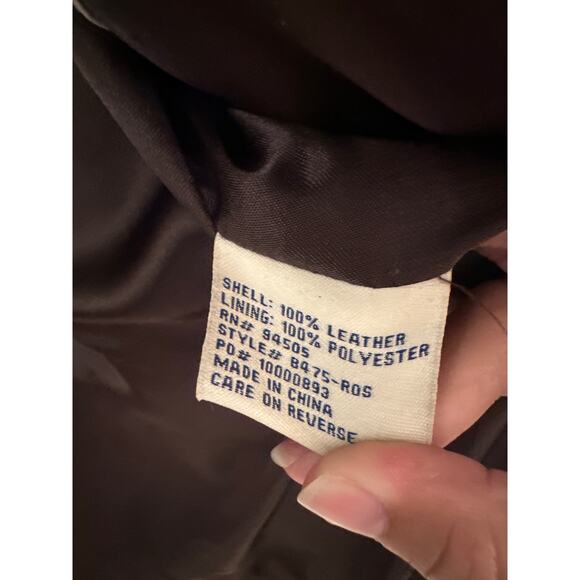 BC Ethics Brown Suede Leather Shacket | 90s Quiet Luxury Western Fall Layer L - Picture 4 of 7